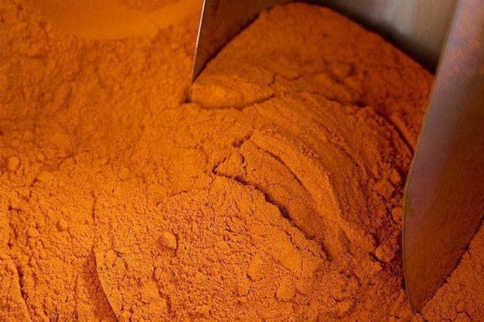 Orange powder