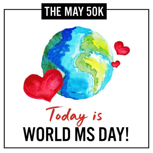 Wereld MS Dag? Zo kun jij (alvast) bijdragen!
Vandaag is Wereld MS Dag. Weet je dat wereldwijd 2,8 miljoen mensen lijden aan multiple sclerose? Wij zetten ons in voor The May 50K. Wandel of ren in totaal 50 kilometer en haal zo geld op voor MS-onderzoek. Je kunt nog meedoen (maar dan moet je nog wel even aanpoten). Of zet The May 50K alvast in je agenda voor volgend jaar!

@sowiesohelder @stichting_ms_research @the_may_50k_nederland 
#wereldMSdag #themay50k #campagne #msonderzoek