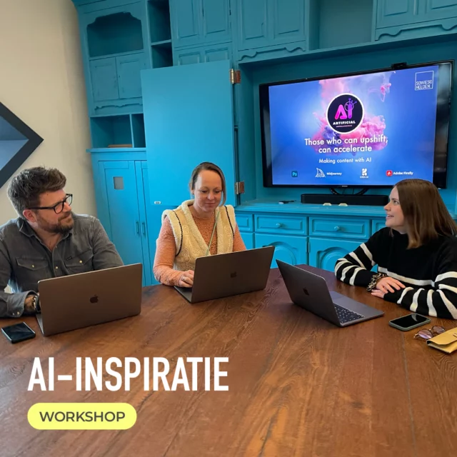 Afgelopen donderdag hebben we een inspirerende AI-cursus gevolgd van Edwin Westerbeek. Deze cursus heeft ons nóg meer inzicht gegeven in de slimme technologie en de vele mogelijkheden die het heeft.

#SowiesoHelder #AIWorkshop #Innovation #Future